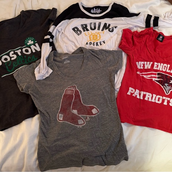 adidas Tops - Boston Sports Tee Bundle - Red Sox, Bruins, Patriots, Celtics